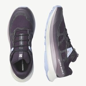 Salomon Womens US10 Athletic Ultra Glide 2 Purple